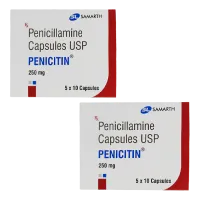Фото Пеницилламин Купренил аналог таб. Cilamin/Penicitin 250мг №100