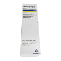 Фото Аллергодил спрей назальный дозированный 60 доз по 140мкг (0,14мг) Европа 10мл