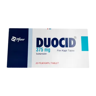 Дуоцид (Сультамициллин) таб. 375мг №20