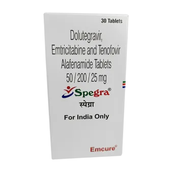 Спегра :: Spegra :: Долутегравир + Эмтрицитабин + Тенофовир алафенамид таблетки 50+200+25мг №30