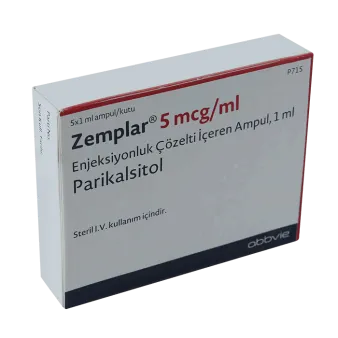 Земплар (Парикальцитол) ампулы 5 мкг/мл 1 мл №5